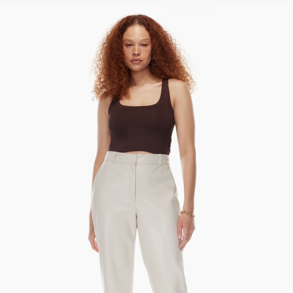 BABATON CONTOUR RACER TANK - “coffee bean”